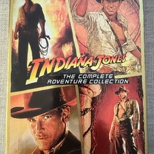 1981 - 2008 Indiana Jones The Complete Adventure Collection 4 DVD’s